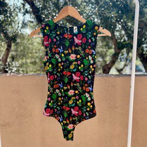 NWOT Parade Floral Bodysuit